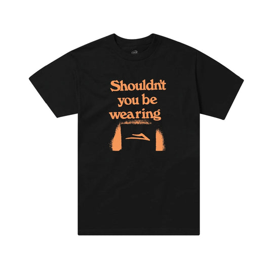 Lakai Shouldn't You Short Sleeve T-Shirt - Black - Bow Shock Marketplace
