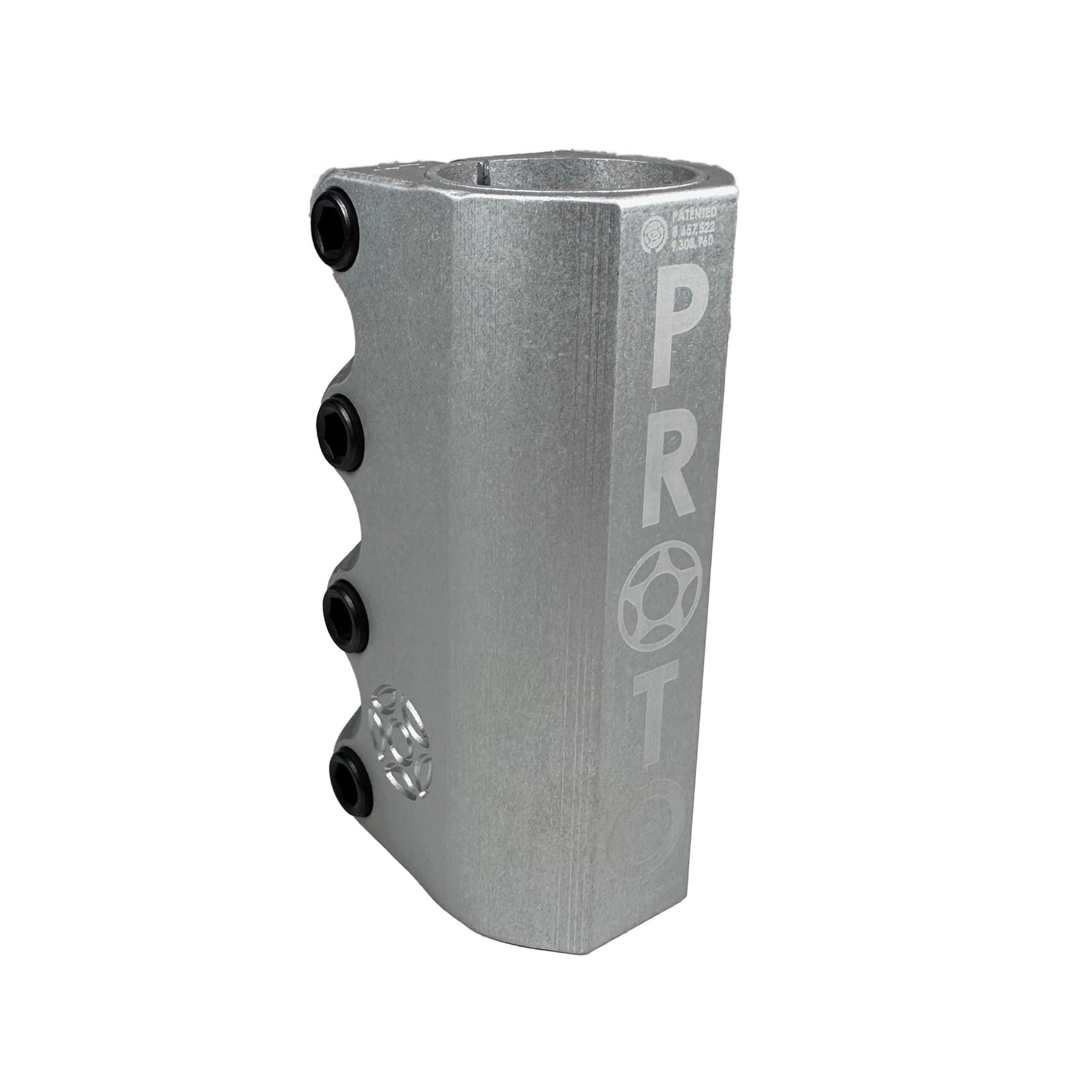 Proto Full-Knuckle SCS V3 Clamp 4″ - Silver (Oversized)