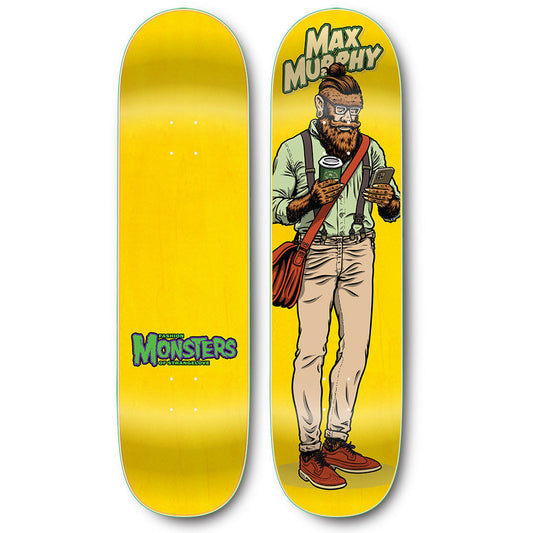 Strangelove Max Murphy Wolf Man 8.5" Skateboard Deck by Sean Cliver - Bow Shock Marketplace