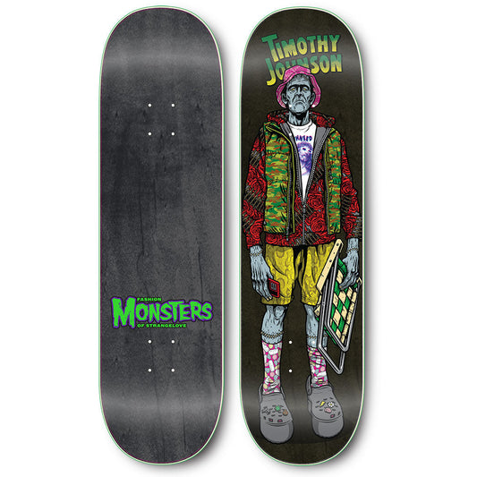 Strangelove Timothy Johnson Hypebeast 8.75" Skateboard Deck by Sean Cliver - Bow Shock Marketplace