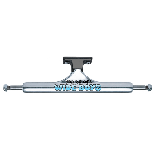 Slappy ST1 Hollow Wide Boy Polished Black Skateboard Truck