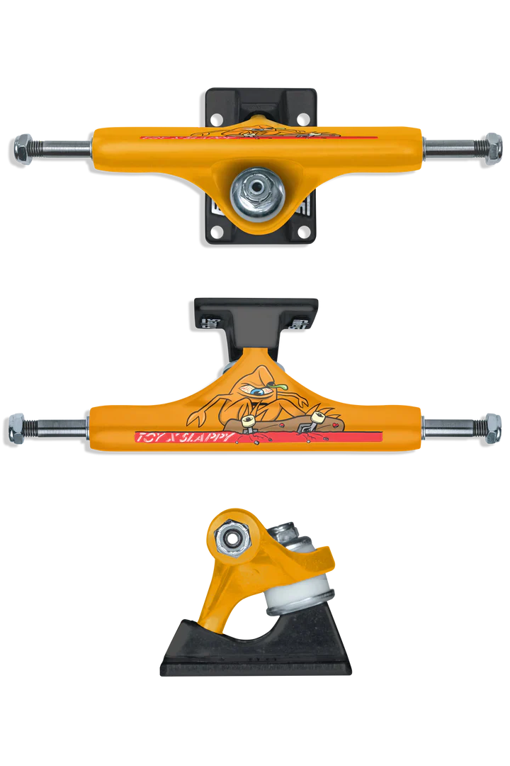 SLAPPY X Toy Machine ST1 Hollow Skateboard Trucks - Bow Shock Marketplace
