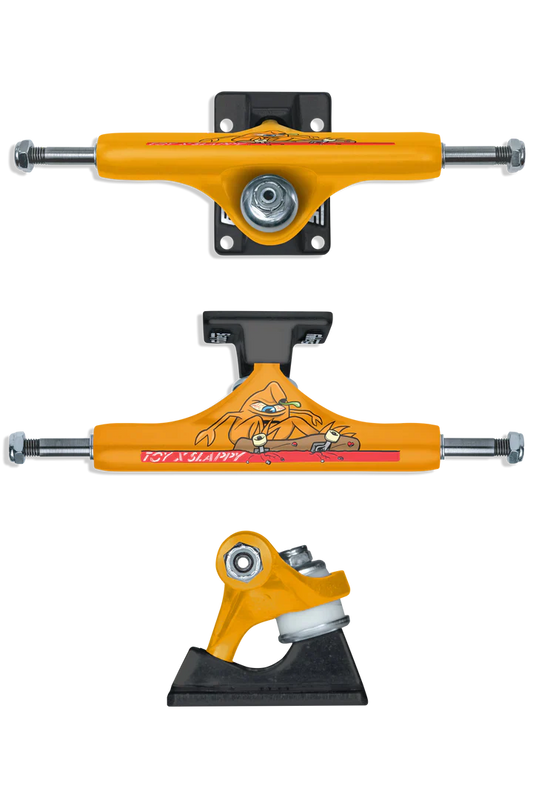 SLAPPY X Toy Machine ST1 Hollow Skateboard Trucks - Bow Shock Marketplace