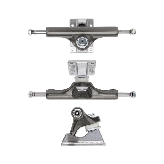 Slappy ST1 Inverted Hollow Lights Ultra Low Kingpin Gunmetal/Polished Skateboard Truck