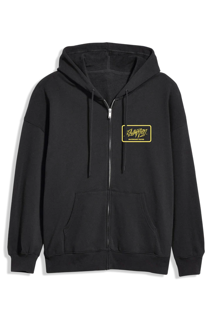 Slappy Throwback Zip-Up Hooded Sweatshirt - Bow Shock Marketplace