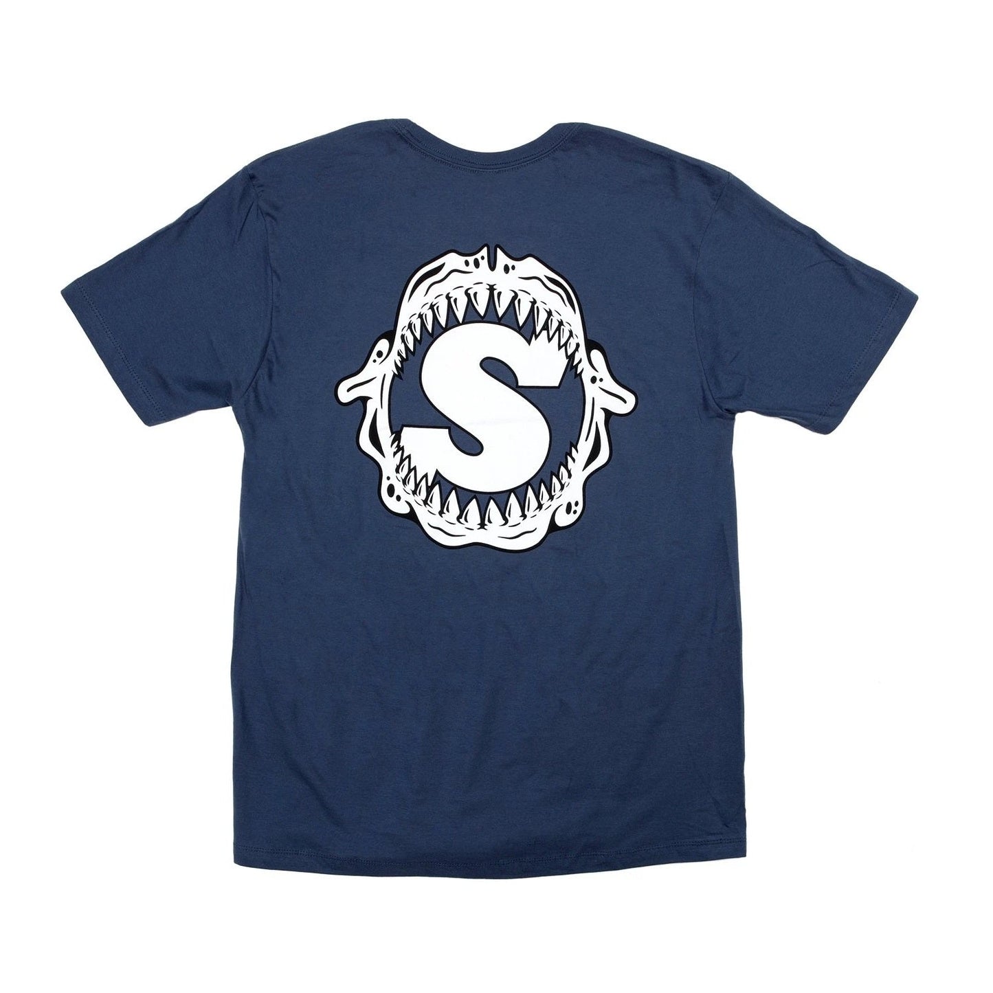 Sunday Bone Grill Short Sleeve Tee - Navy - Bow Shock Marketplace