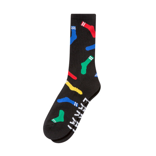 Lakai Crew Sock - Black - Bow Shock Marketplace