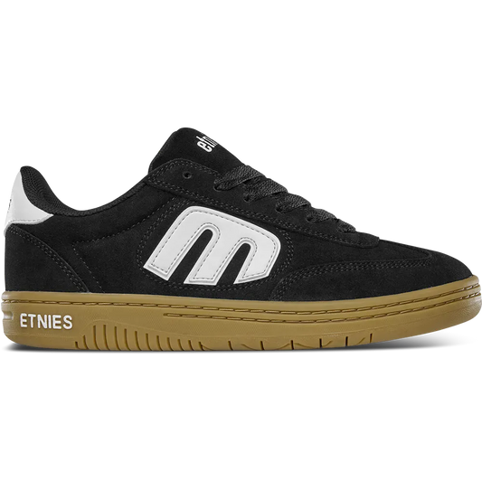 Etnies LoCut Black Gum White Shoes