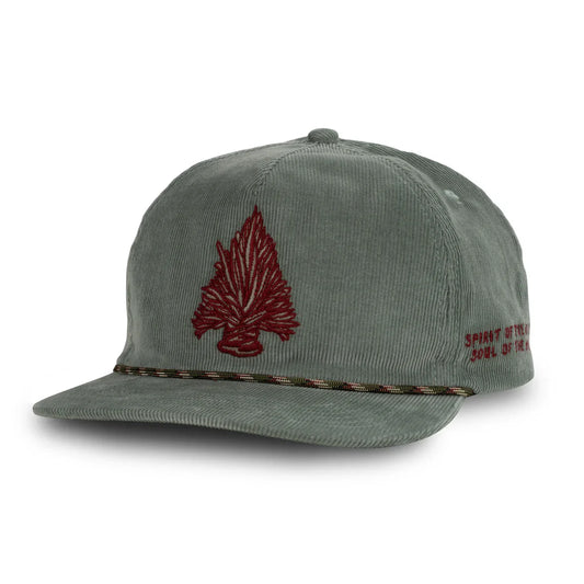 Sendero Senderohead Green 5 Panel Unstructured Snapback Hat
