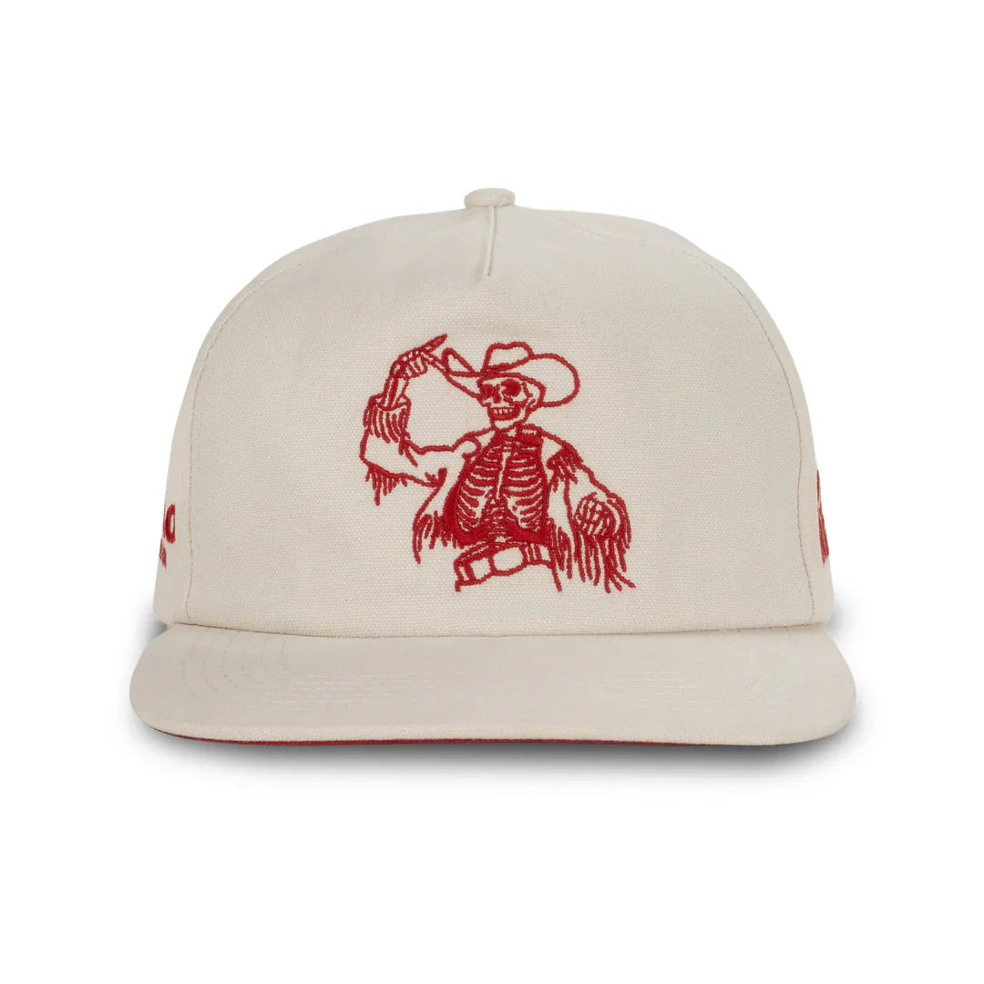 Sendero Howdy Stranger White 5-Panel Unstructured Snapback Hat