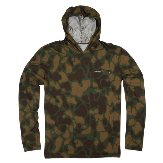 Sendero Yucatan Bamboo Forest Camo Tech Hooded L/s Shirt