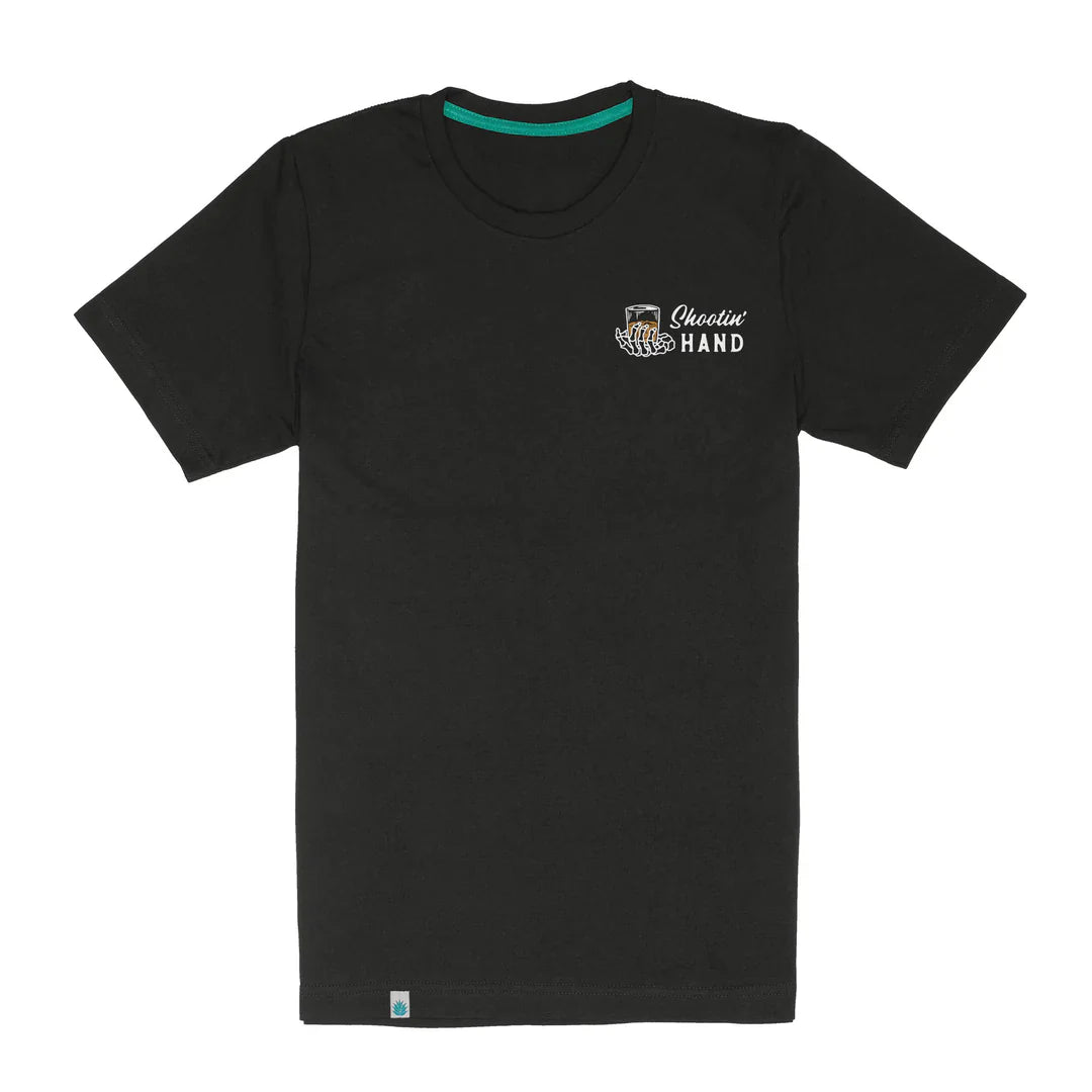 Sendero Shootin' Hand Black S/s Shirt