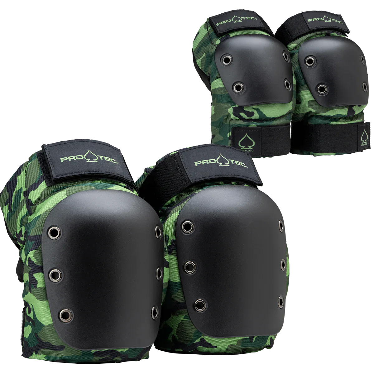 ProTec Street Knee & Elbow Camo Pad Set