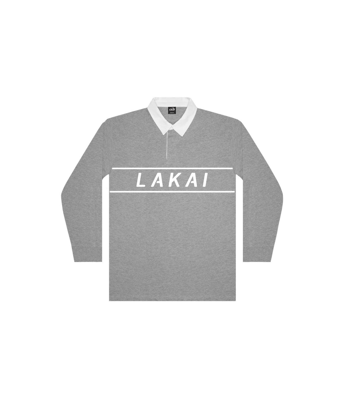 Lakai Stadium Rugby Shirt - Athletic Heather - Bow Shock Marketplace