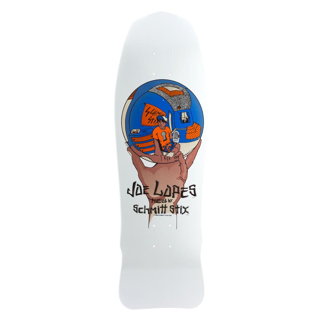 Schmitt Stix Joe Lopes Crystal Ball 10" Modern Concave Skateboard Deck - Bow Shock Marketplace