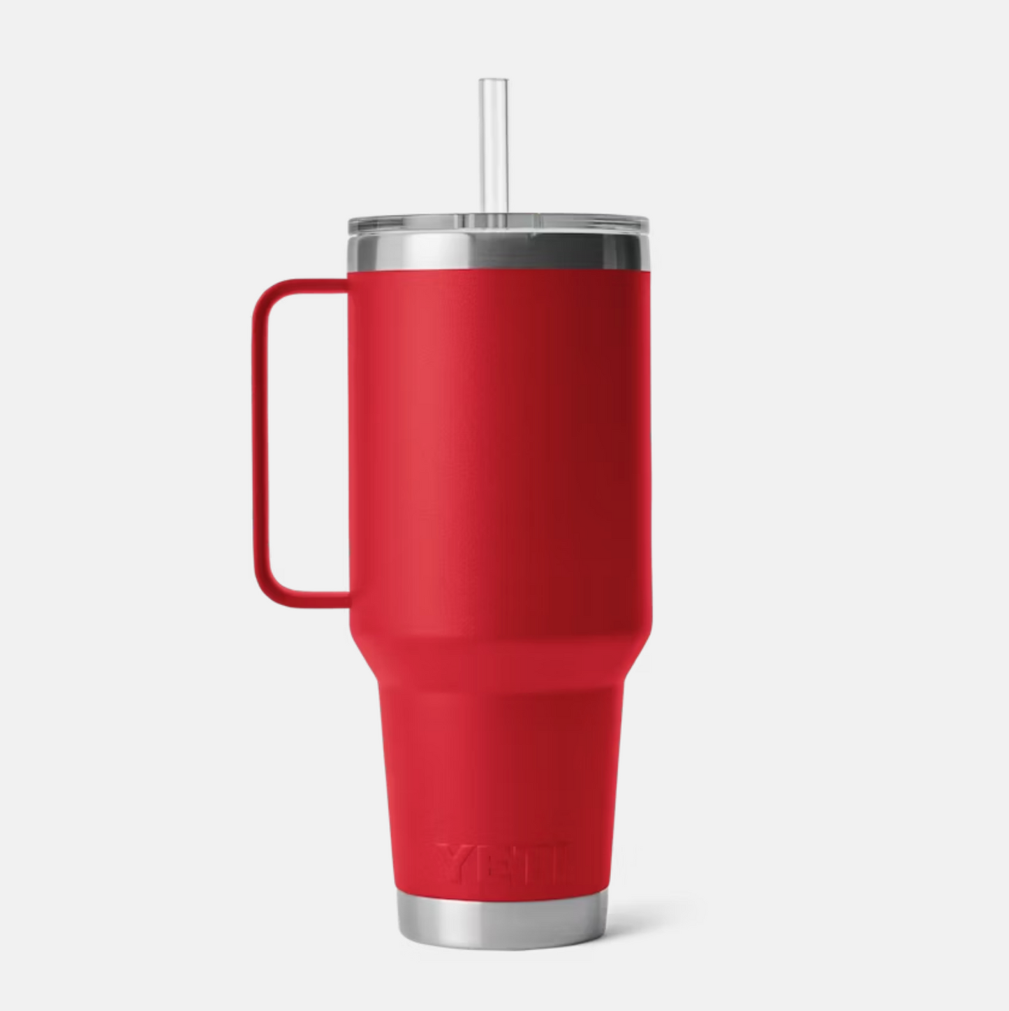 Yeti Rambler 42 oz Straw Mug Rescue Red