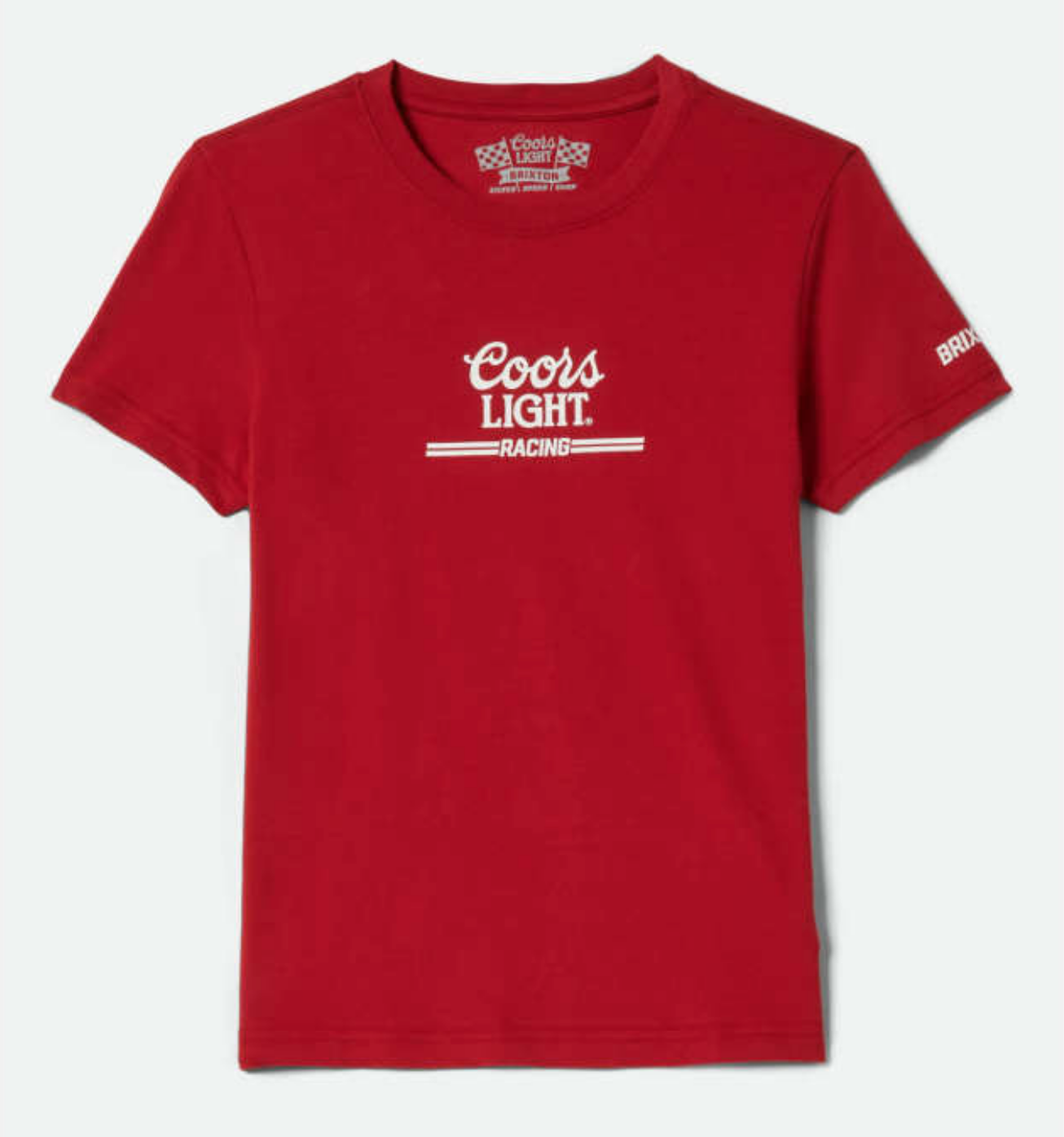 Brixton X Coors Light Racing Coors Red Womens S/s Shirt