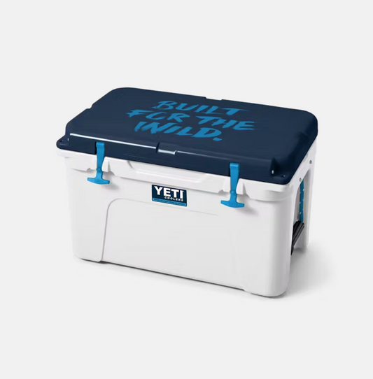 Yeti Tundra 45 White/Blue Cooler