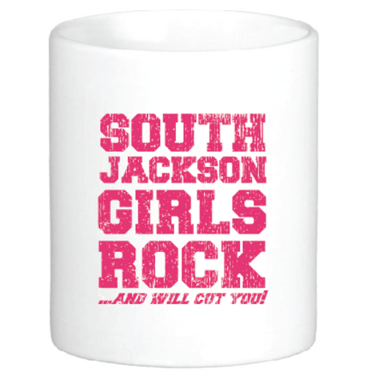 South Jackson Girls Rock and Will Cut You Mug