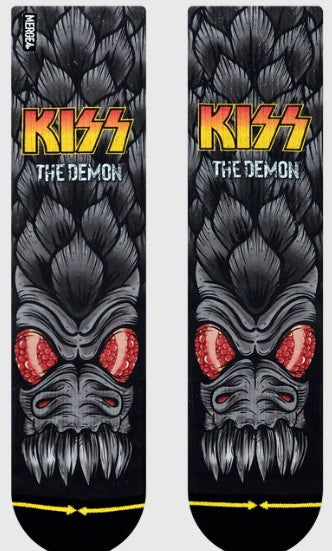 Merge4 Demon Boot Kiss Crew Socks - Bow Shock Marketplace