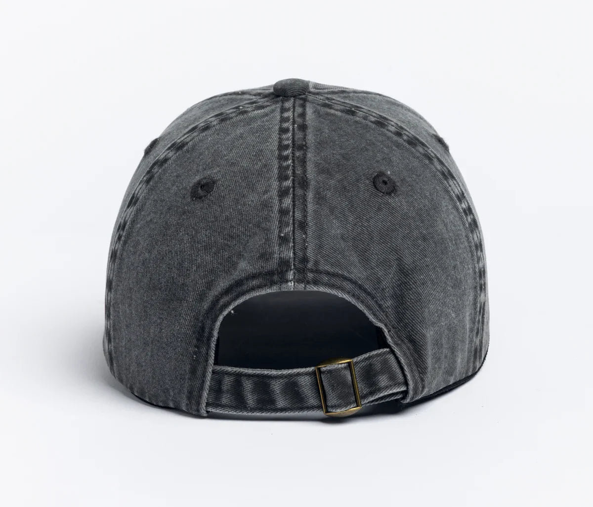 Autumn x Corduroy Washed 6 Panel Black Hat