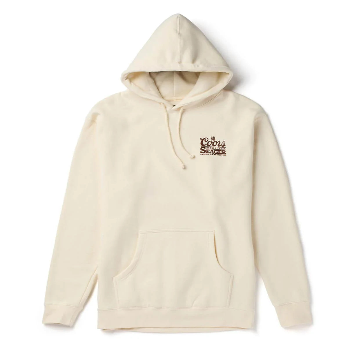Seager X Coors Banquet Hotshots Bone Hooded Sweatshirt