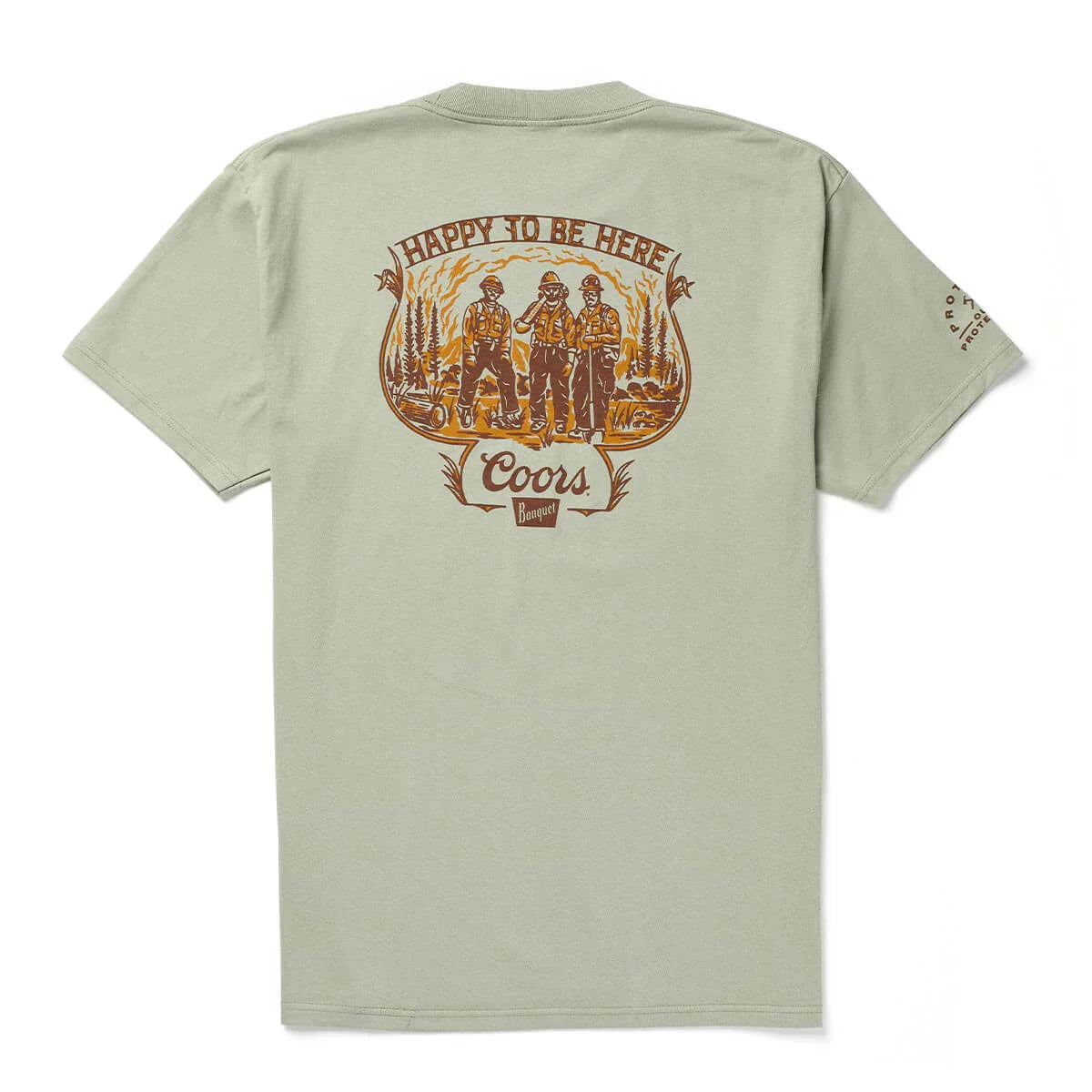 Seager x Coors Banquet Hotshots Desert Green S/s Shirt