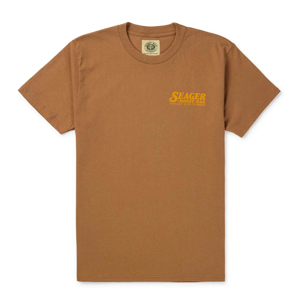 Seager X Mossy Oak Bird Dog Brown Tee S/s Shirt