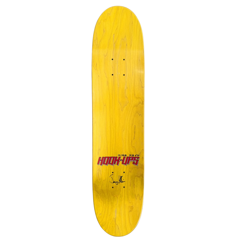 JK Industries Signed Wataru Classic Hand Screened Skateboard Deck - 7.5″ - Bow Shock Marketplace