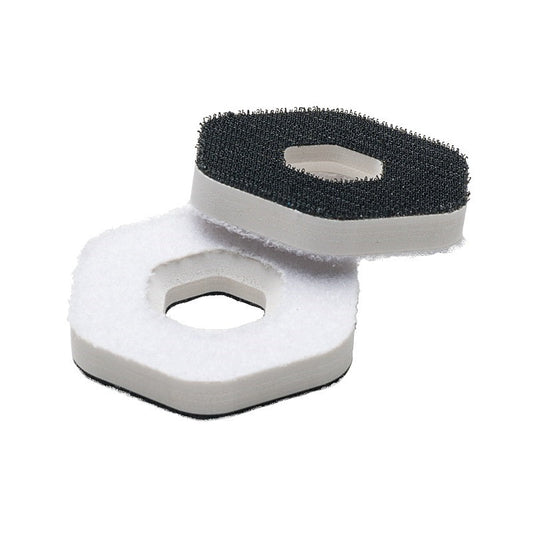 Seismic Hollow Pucks Risers Hex- White (Pair) - Bow Shock Marketplace