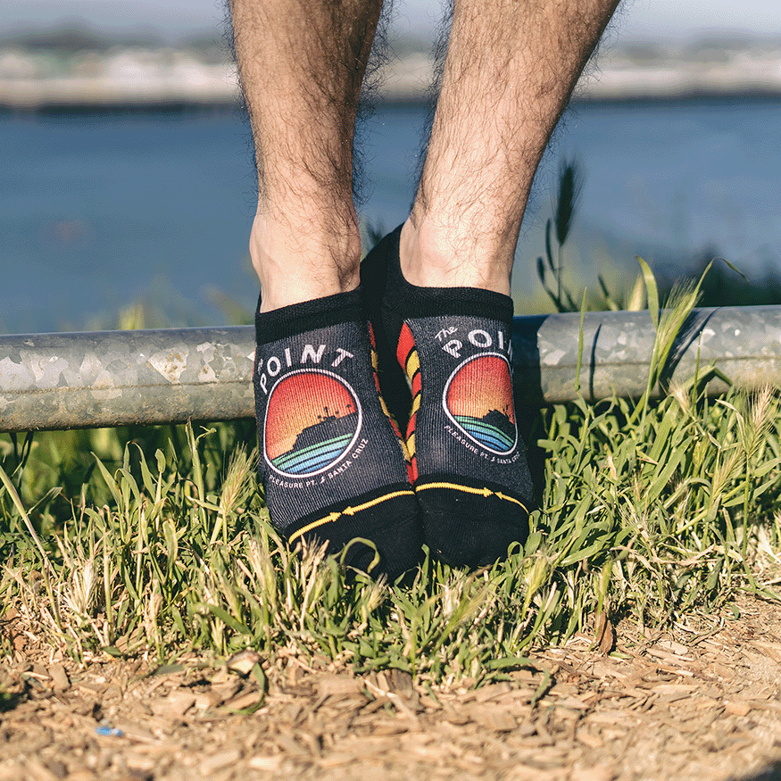Slidertown The Point No Show Socks