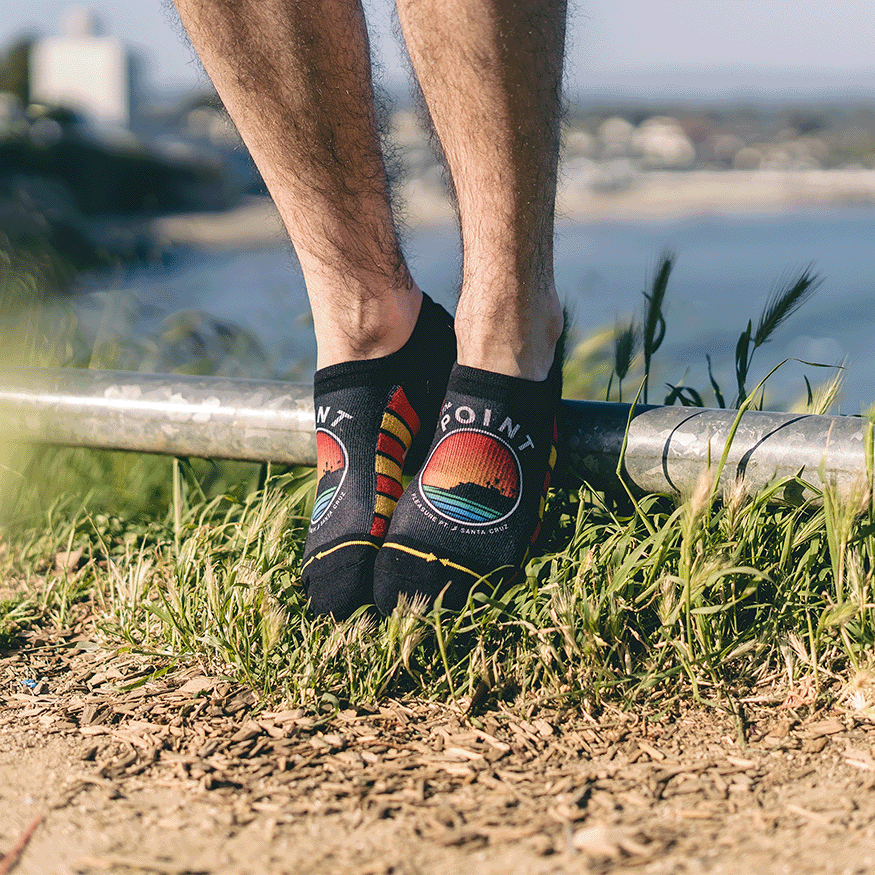 Slidertown The Point No Show Socks