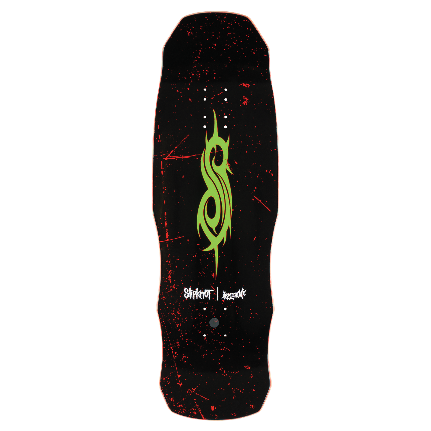 Welcome x Slipknot Spit It Out on Dark Lord - 9.85" Black/Red Stain