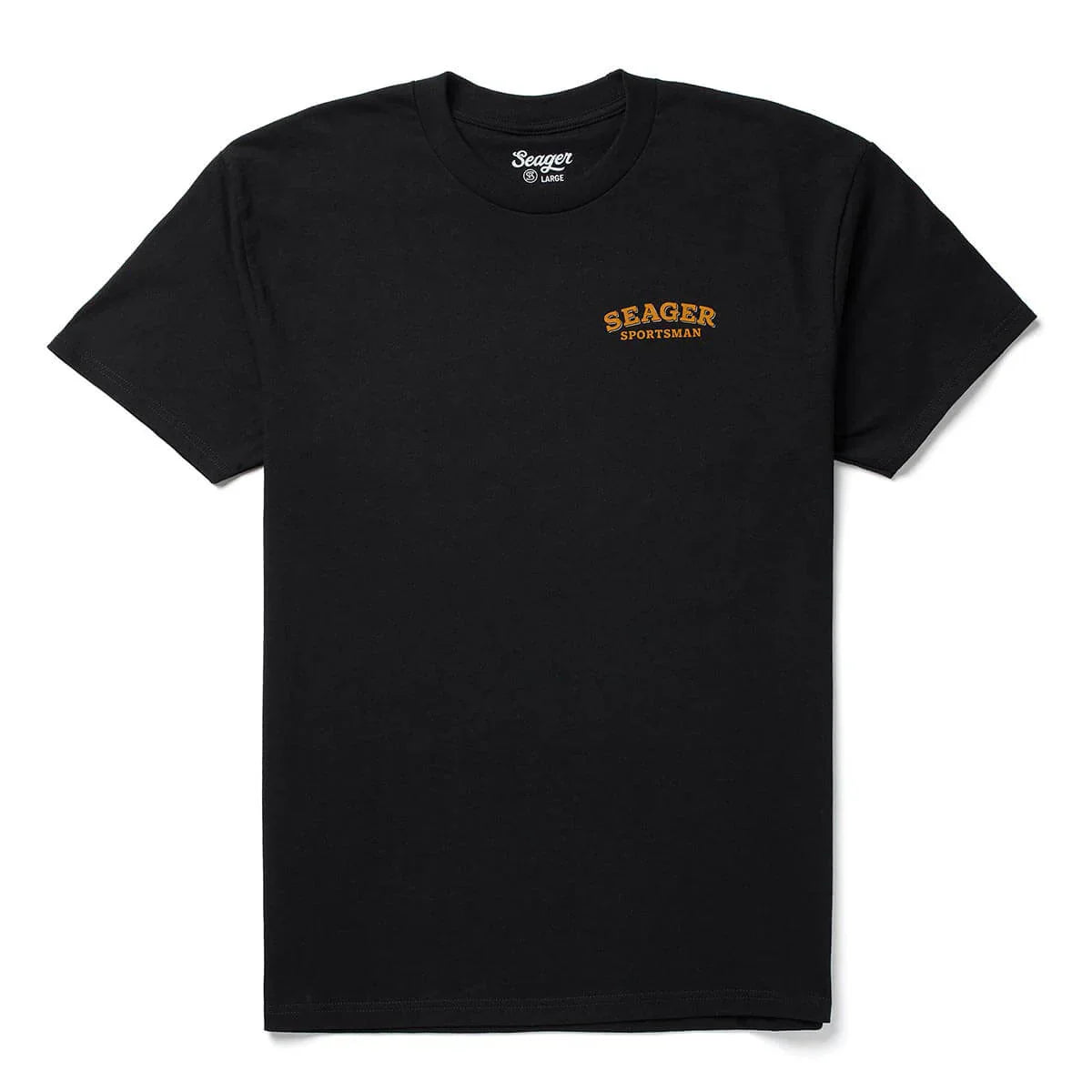 Seager Sportsman Black Tee S/s Shirt
