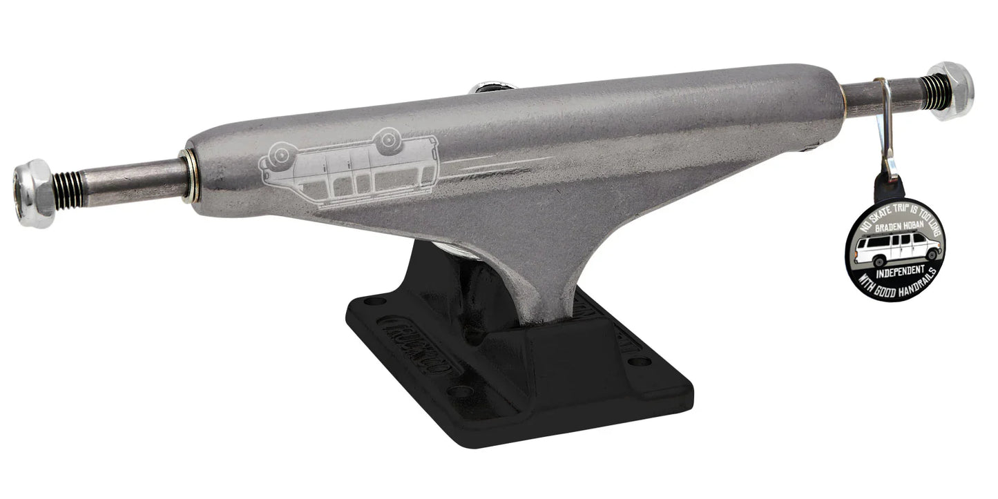 Independent Trucks 144mm Stage 11 Braden Hoban Standard - Transparent Black (Set of 2) - Bow Shock Marketplace