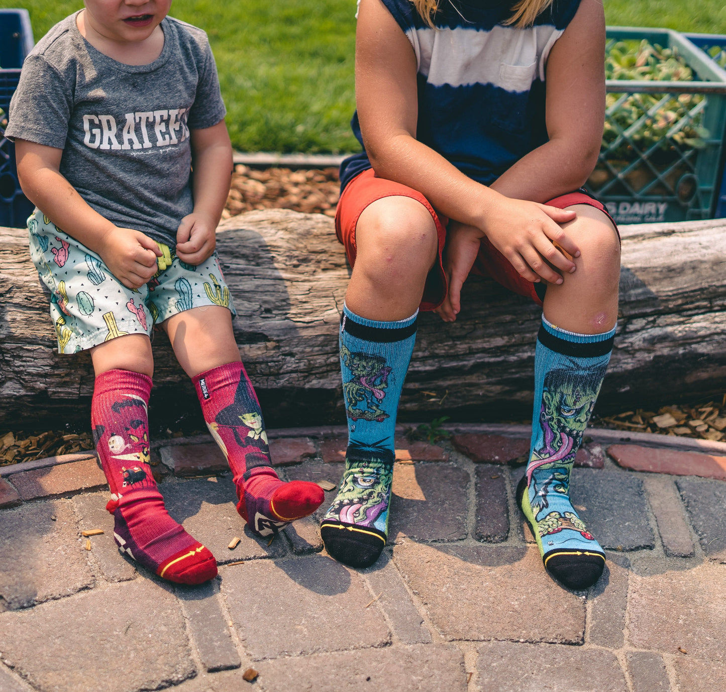 Brandon Ragnar Halloween Youth Crew Sock