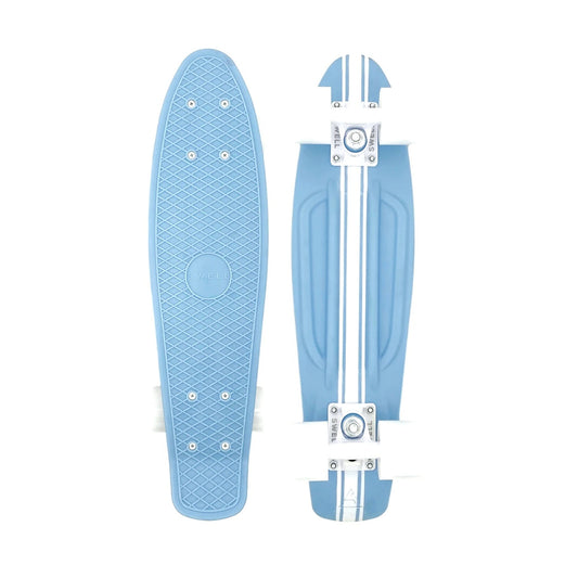 Swell Surfrider Stringer Cruiser Complete 28″ - Light Blue/White
