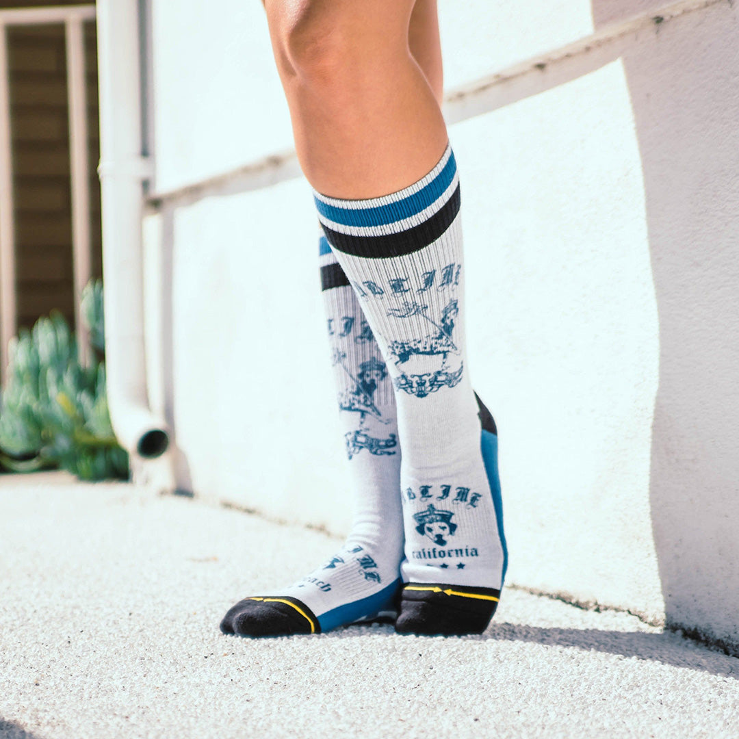 Sublime Lou Dog Crew Socks