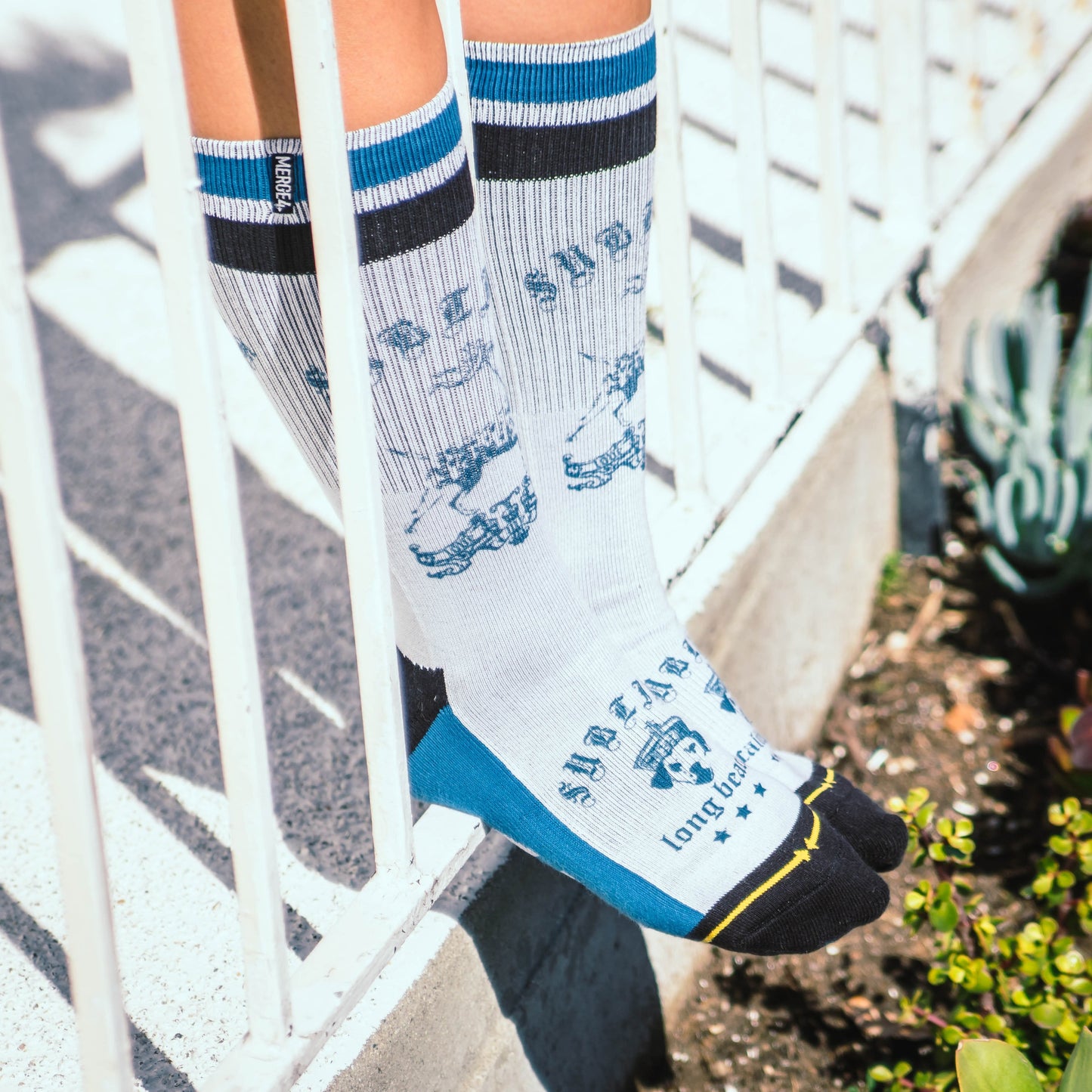 Sublime Lou Dog Crew Socks