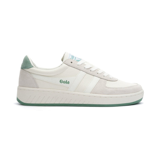 Gola Classics Women's Grandslam '88 Sneakers - White/White/Green Mist