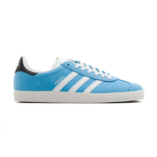 Adidas MNUFC X FAMILIA Gazelle ADV Shoes - Crystal White / Core Black / Better Scarlet