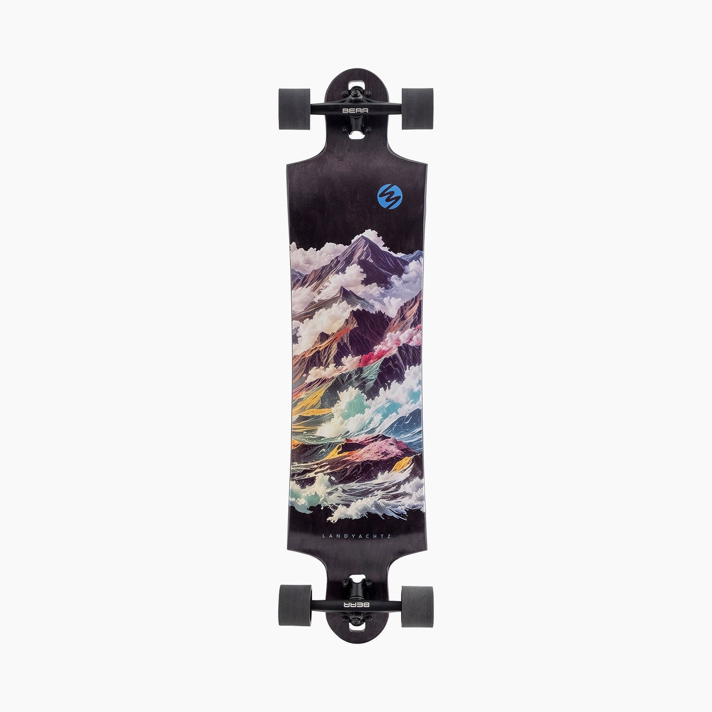 Landyachtz Switchblade 40" Atmosphere Downhill Longboard Complete