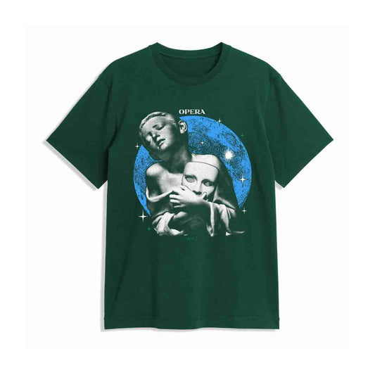 Opera Grasp Sports Dark Green S/s Shirt