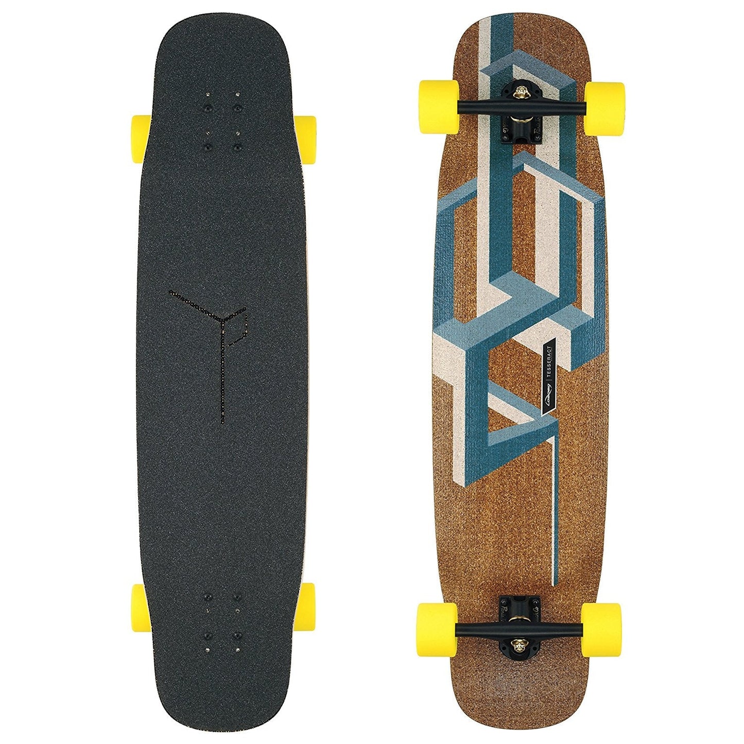 Loaded Basalt Tesseract Bamboo Complete Longboard - Dark Blue - Bow Shock Marketplace