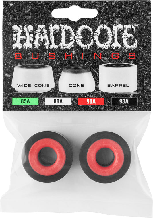 Hardcore Bushings Barrel Bushing 93a - Black/Red (Set)