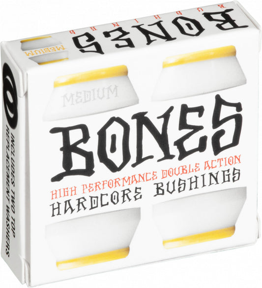BONES WHEELS Bushing Medium #3 White Pack (set of 2) - Bow Shock Marketplace