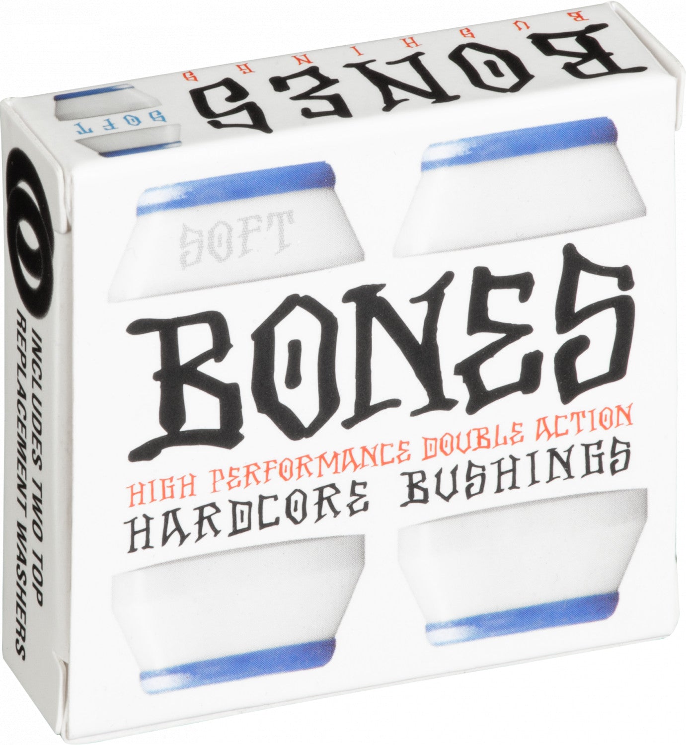 BONES WHEELS Bushing Soft #3 White Pack (set of 2) - Bow Shock Marketplace