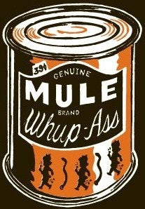 Mule "Whup Ass" T-Shirt - Bow Shock Marketplace
