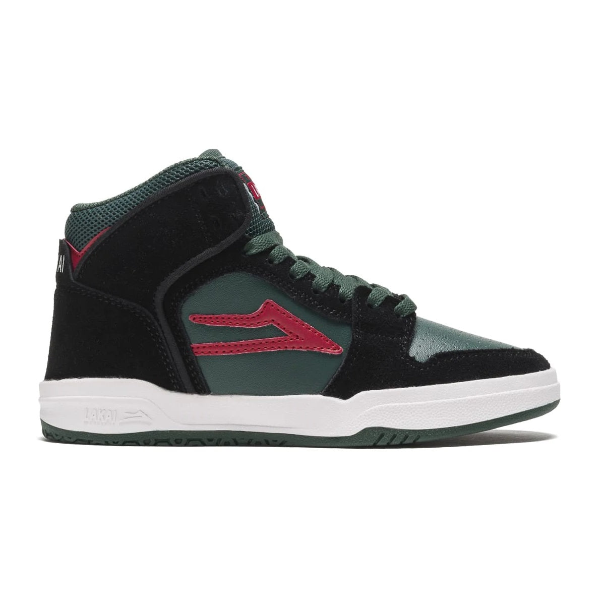 Lakai Shoes Telford Kids - Black/Pine Suede - Bow Shock Marketplace