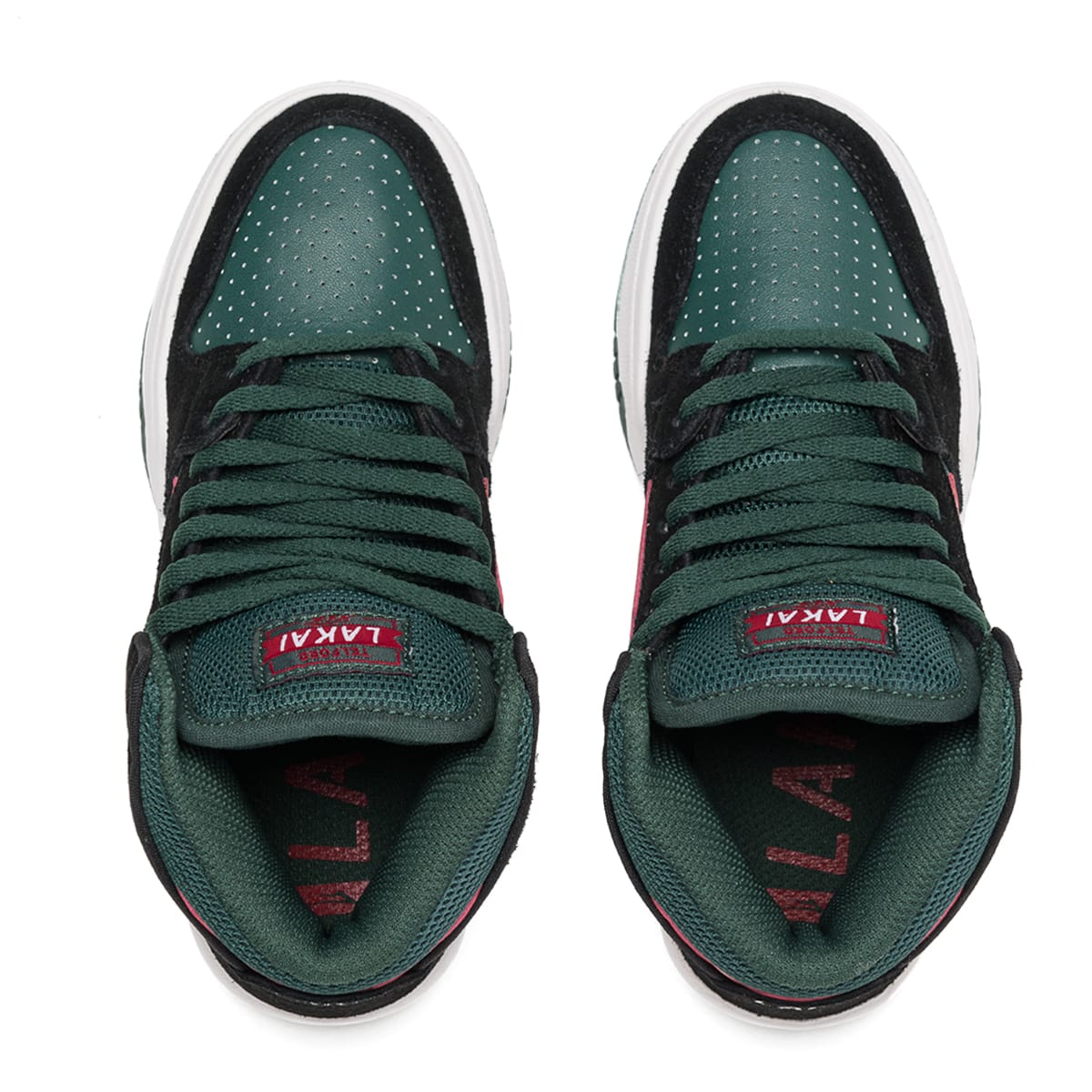 Lakai Shoes Telford Kids - Black/Pine Suede - Bow Shock Marketplace